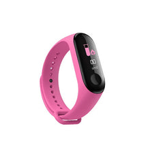 Load image into Gallery viewer, Men Smart Sports watch blood pressure heart rate monitor message reminder bluetooth waterproof men and women bracelet kids wrist
