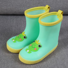 Load image into Gallery viewer, KushyShoo Classic Children's Shoes PVC Rubber Kids Baby Cartoon Shoes Water Shoes Waterproof Rain Boots Toddler Girl Rainboots