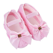 Load image into Gallery viewer, LONSANT Toddler Kid Baby Girl Rose Bowknot Elastic Band Newborn Walking Shoes E1120