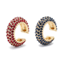 Load image into Gallery viewer, 2020 New Fashion Pearl Ear Cuff Bohemia Stackable C Shaped CZ Rhinestone Small Earcuffs Clip Earrings for Women Wedding Jewelry