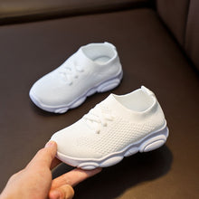 Load image into Gallery viewer, Kids Shoes Anti-slip Soft Rubber Bottom Baby Sneaker Casual Flat Sneakers Shoes Children size Kid Girls Boys Sports Shoes