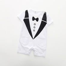 Load image into Gallery viewer, Baby Rompers Summer Style Powered Baby Boy Girl Clothing Newborn Infant giraffe Short Sleeve Clothes 3-6-9-12-18 Months