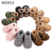 Load image into Gallery viewer, 2020 Baby Girls Boys Winter Keep Warm Shoes First Walkers Sneakers Kids Crib Infant Toddler Footwear Boots Newborns Prewalkers