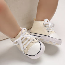 Load image into Gallery viewer, Canvas Baby Sports Sneaker Newborn Baby Girls Shoes boys First Walkers Shoes Infant Toddler Soft Sole Anti-slip baby moccasins