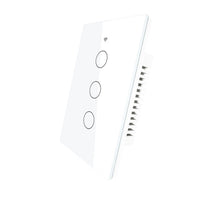 Load image into Gallery viewer, NEW Upgraded WiFi Smart RF433 Touch Switch 2/3 Way Smart Life/Tuya App Control,Alexa Google Home Voice Control EU US 1/2/3 Gang