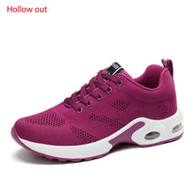 Load image into Gallery viewer, Fashion Women Lightweight Sneakers Vulcanize Shoes Outdoor Sport Shoes Breathable Mesh Comfort Casual Shoes Air Cushion Lace Up