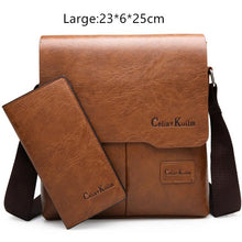 Load image into Gallery viewer, Celinv Koilm Man Messenger Bag 2 Set Men Leather Shoulder Bags Business Crossbody Casual Bag Famous Brand ZH1505/8068