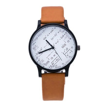 Load image into Gallery viewer, New Mathematical Men Watch Geometry Elements Student Watch Trends Couples Watches Fashion Personality Design Couples Watches