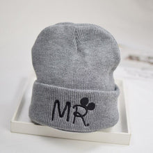 Load image into Gallery viewer, Letter Baby Autumn Winter Hats Boys Girls Knitted Warm Bonnet Cap Infant Toddler Baby Beanie Kids Children Hat Casquette Enfant