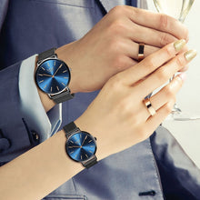 Load image into Gallery viewer, LIGE Couple Watches For Lovers Top Brand Luxury Quartz Clock Waterproof Wristwatch Fashion Casual Ladies Watch Couple Love 2020
