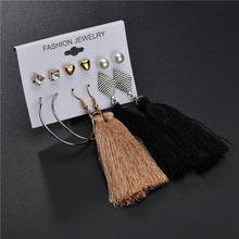 Load image into Gallery viewer, Gold Stud Earring Set 29 Styles Rhinestone imitation Pearl Earrings For Women