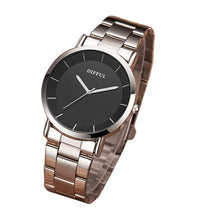 Load image into Gallery viewer, Minimalist Couple Watch Men Women Stainless Steel Band Watch Lady Simple Lover Pair Watch Anniversary Gift To Husband and Wife