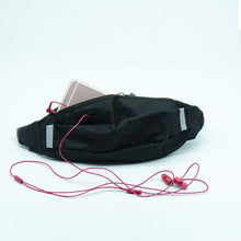 Load image into Gallery viewer, Brivilas holographic waist bags women banana pink fanny pack female belt bag black geometric waist packs laser chest phone pouch