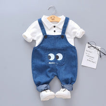 Load image into Gallery viewer, LZH Infant Clothing 2020 Autumn Winter Newborn Clothes For Baby Boys Clothes Set Hoodie+Pants 2pcs Outfit Kids Costume Baby Suit