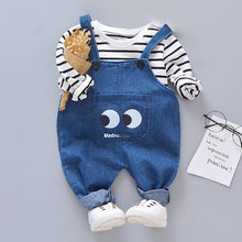 Load image into Gallery viewer, LZH Infant Clothing 2020 Autumn Winter Newborn Clothes For Baby Boys Clothes Set Hoodie+Pants 2pcs Outfit Kids Costume Baby Suit
