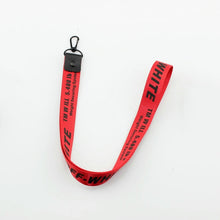 Load image into Gallery viewer, Lateefah Off White Ribbon Keychain Women Phone Case Wallet key chain Key Rings Key Holder Trendy Jewelry Accessories
