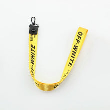 Load image into Gallery viewer, Lateefah Off White Ribbon Keychain Women Phone Case Wallet key chain Key Rings Key Holder Trendy Jewelry Accessories