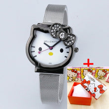 Load image into Gallery viewer, High Quality Cartoon Cute Mesh Stainless Steel Band Quartz Watch Children Kids Girls Boys Casual Bracelet Wristwatch Relogio
