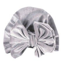 Load image into Gallery viewer, Autumn Winter Baby Girl Hat Big Bow Soft Cotton Wool Knitted Baby Beanie Hat Kids Newbworn Bonnet Cap Beanies For Girls