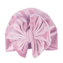 Load image into Gallery viewer, Autumn Winter Baby Girl Hat Big Bow Soft Cotton Wool Knitted Baby Beanie Hat Kids Newbworn Bonnet Cap Beanies For Girls