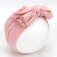 Load image into Gallery viewer, Autumn Winter Baby Girl Hat Big Bow Soft Cotton Wool Knitted Baby Beanie Hat Kids Newbworn Bonnet Cap Beanies For Girls