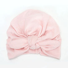 Load image into Gallery viewer, Autumn Winter Baby Girl Hat Big Bow Soft Cotton Wool Knitted Baby Beanie Hat Kids Newbworn Bonnet Cap Beanies For Girls