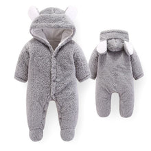 Load image into Gallery viewer, LZH Baby Winter Overalls For Baby Girls Costume 2020 Autumn Newborn Clothes Baby Rompers For Baby Boys Jumpsuit Infant Clothing