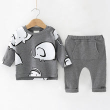 Load image into Gallery viewer, LZH Newborn Baby Girls Clothes 2020 Autumn Winter Baby Boys Clothes Set 2pcs Kids Outfits Infant Clothing For Baby Costume Suit