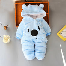 Load image into Gallery viewer, Baby clothing Boy girls Clothes Cotton Newborn toddler rompers cute Infant bear new born winter Hoodie romper 0-18M