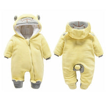 Load image into Gallery viewer, Baby clothing Boy girls Clothes Cotton Newborn toddler rompers cute Infant bear new born winter Hoodie romper 0-18M
