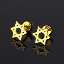 Load image into Gallery viewer, High Grade Stainless steel Stud Earrings Naruto Anime For Women Girls Fashion Geometric Ear Jewelry Birthday Gifts