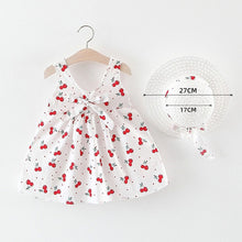 Load image into Gallery viewer, Melario Baby Girls Clothing 2020 Baby Girl Clothes Set Outfit Baby Boho Style Summer Beach Outfit Clothe Tops + Pants + Hat