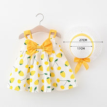 Load image into Gallery viewer, Melario Baby Girls Clothing 2020 Baby Girl Clothes Set Outfit Baby Boho Style Summer Beach Outfit Clothe Tops + Pants + Hat
