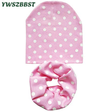 Load image into Gallery viewer, New Autumn Winter Baby Girls Hat Kids Boys Cap Cotton Toddlers Beanie Children Hat Scarf Collars,gorros infantiles invierno