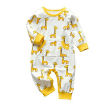Load image into Gallery viewer, Baby Boys Girls Romper Cotton Long Sleeve Letter Mom Plus Dad Equal Me Jumpsuit Infant Clothing Autumn Newborn Baby Clothes