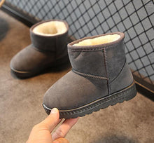 Load image into Gallery viewer, 2020 KIDS Boys Girls Snow Boots Shoes Winter Warm Plush Inside Cow Muscle Sole Child Snow Boots Shoes For Baby Girls Boys Boots