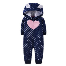 Load image into Gallery viewer, 2020 Newborn Baby Winter Hoodie Clothes boys Baby clothing Girl 9m-24m Boy Jumpsuit christmas baby Romper warm clothing for kids