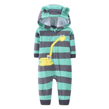 Load image into Gallery viewer, 2020 Newborn Baby Winter Hoodie Clothes boys Baby clothing Girl 9m-24m Boy Jumpsuit christmas baby Romper warm clothing for kids