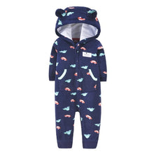 Load image into Gallery viewer, 2020 Newborn Baby Winter Hoodie Clothes boys Baby clothing Girl 9m-24m Boy Jumpsuit christmas baby Romper warm clothing for kids