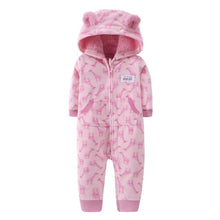 Load image into Gallery viewer, 2020 Newborn Baby Winter Hoodie Clothes boys Baby clothing Girl 9m-24m Boy Jumpsuit christmas baby Romper warm clothing for kids