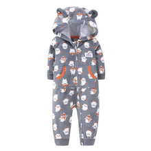 Load image into Gallery viewer, 2020 Newborn Baby Winter Hoodie Clothes boys Baby clothing Girl 9m-24m Boy Jumpsuit christmas baby Romper warm clothing for kids