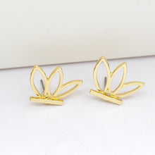 Load image into Gallery viewer, Fashion Korean Rhinestone Earrings Jewelry Crown Geometric Round Stud Earrings For Women Charm Flower Star Moon Earring Jewelry