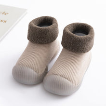 Load image into Gallery viewer, baby sock shoes for winter thick cotton animal styles cute baby floor shoes anti-slip first walkers 0-3 years