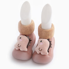 Load image into Gallery viewer, baby sock shoes for winter thick cotton animal styles cute baby floor shoes anti-slip first walkers 0-3 years