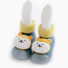 Load image into Gallery viewer, baby sock shoes for winter thick cotton animal styles cute baby floor shoes anti-slip first walkers 0-3 years
