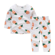 Load image into Gallery viewer, Cute Children's Autumn Pajamas Clothing Set Cartoon Boys & Girls Sleepwear Suits Kids Long Sleeves Top + Pants Baby Home Clothes