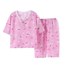 Load image into Gallery viewer, Cute Children's Autumn Pajamas Clothing Set Cartoon Boys & Girls Sleepwear Suits Kids Long Sleeves Top + Pants Baby Home Clothes