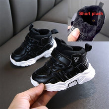 Load image into Gallery viewer, AOGT 2020 Autumn Baby Girl Boy Toddler Shoes Infant Casual Walkers Shoes Soft Bottom Comfortable Kid Sneakers Black White
