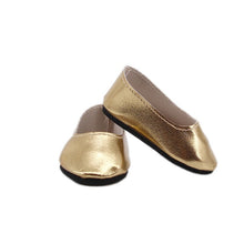 Load image into Gallery viewer, Doll Clothes Shoes Canvas Sequins Shoes For 18 Inch American&43Cm Baby New Born Reborn Doll For Our Generation Christmas Girl`s