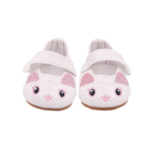 Load image into Gallery viewer, Doll Clothes Shoes 15 Styles 7 Cm Kitty Canvas Shoes For 18 Inch American&43Cm Baby New Born Doll Generation Girl Toy 1/3 Blyth